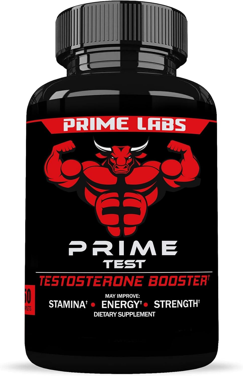 Picture of Prime Labs - Men's Testosterone Booster - Stamina, Endurance, & Strength Booster - 60 Caplets