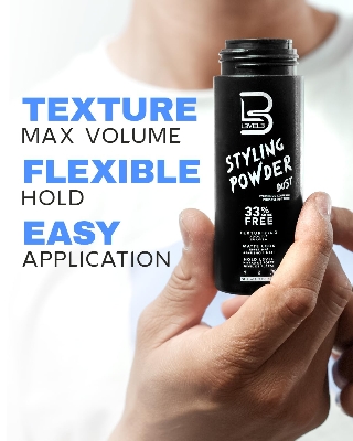 Picture of L3 Level 3 Styling Powder - Natural Look Mens Powder - Easy to Apply with No Oil or Greasy Residue