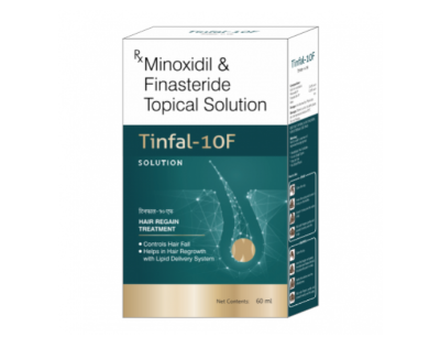 Picture of Tinfal 10F Minoxidil 10% & Finasteride 0.1% Topical Hair Growth Solution – 60ml