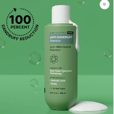 Picture of Bare Anatomy Anti Dandruff Shampoo | Reduces Up to 100% Dandruff and Strengthens Hair -100 ml