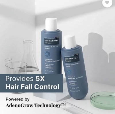 Picture of BARE ANATOMY Anti Hair-Fall Shampoo with Sulphate & Paraben Free  (100 ml)