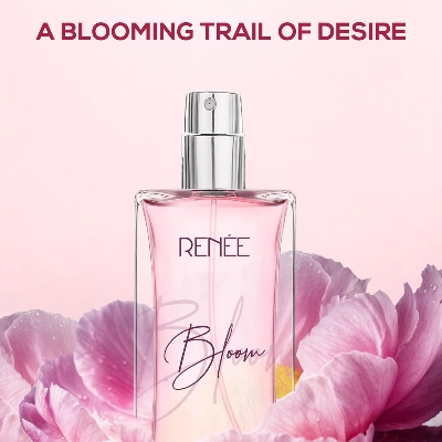 Picture of RENEE Eau De Parfum Bloom 50Ml| Premium Long Lasting Luxury Perfume Liquid| Notes Of Almond, Unisex Adult, Scent For All Occasions