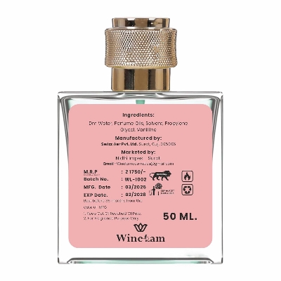 Picture of WineLam Parfum for Men & Women – Luxurious Romantic Perfume with Long-Lasting Fragrance, 50ml – Sensual & Elegant Scent for Special Occasions (Gucii Flora)