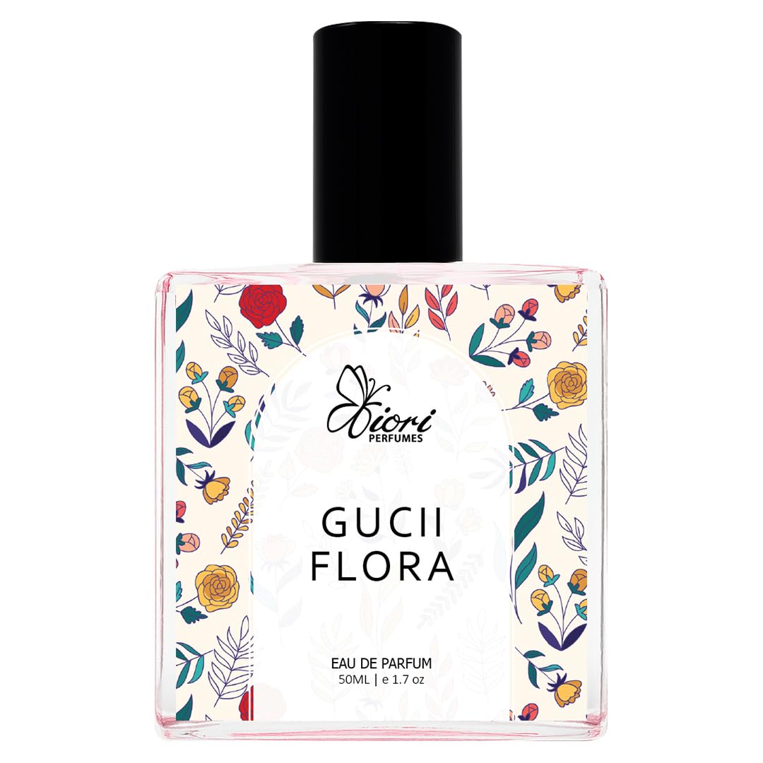 Picture of Flora Perfume for Men & Women | Long-Lasting Floral Scent with Citrus & Sandalwood | Luxurious Romantic Scent | G Flora Eau De Parfum (EDP) - 50ML | By Fiori Perfumes