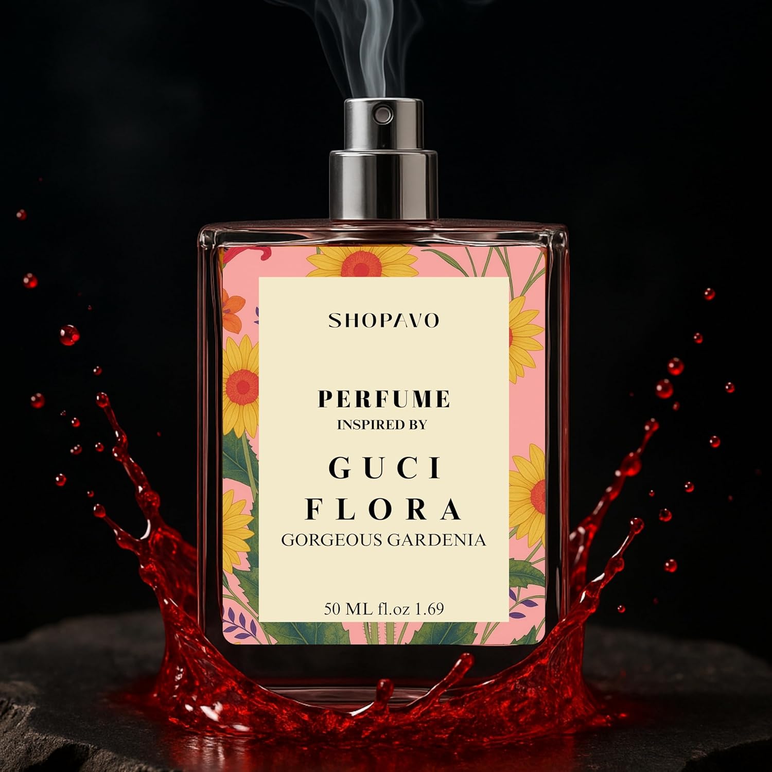 Picture of Perfume for Men & Women – Luxurious Romantic Perfume With Long-Lasting Fragrance, 50ml – Sensual & Elegant Scent for Special Occasions (G Flora) (50 ML (Pack Of 1))