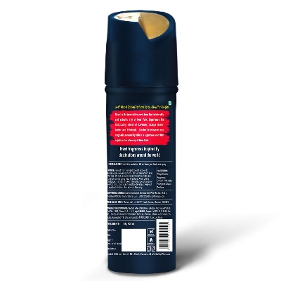 Picture of Set Wet Global Edition Perfume Spray, New York Nights, No Gas Perfume Body Spray & Deodorant For Men, Long Lasting Fragrance, 120 ml