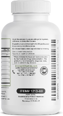 Picture of Bronson Liver Detox Advanced Detox & Cleansing Formula Supports Health Liver Function with Milk Thistle, Dandelion Root, Turmeric, Artichoke Leaf & More, Non-GMO, 60 Vegetarian Capsules