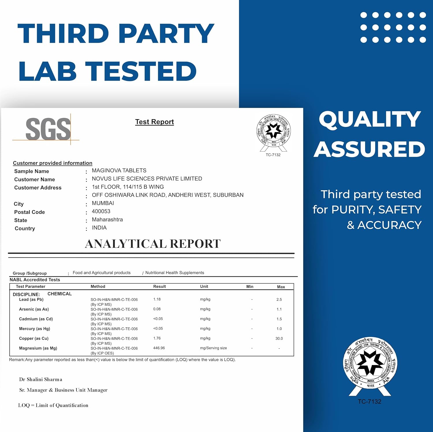 Picture of Carbamide Forte Chelated Magnesium Glycinate Supplement 2000mg Per Serving | Magnesium Supplement Supports Muscle Recovery & Better Sleep - 120 Veg Tablets