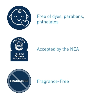 Picture of CeraVe Baby Lotion, Gentle Baby Skin Care with Ceramides, Niacinamide & Vitamin E, Fragrance, Paraben, Dye & Phthalates Free, Lightweight Moisturizer, 8 Ounce, Packaging May Vary