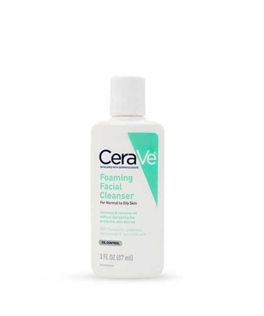 Picture of CeraVe Foaming Facial Cleanser for Normal to Oily Skin 87ml