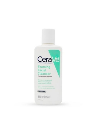 Picture of CeraVe Foaming Facial Cleanser for Normal to Oily Skin 87ml