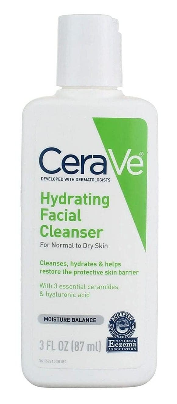 Picture of CeraVe Hydrating Facial Cleanser For Normal to Dry Skin 3 fl oz-87 ml