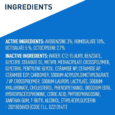 Picture of CeraVe Ultra-Light Moisturizing Lotion With SPF 30, Daily Face Moisturizer with SPF, Formulated with Hyaluronic Acid & Ceramides, Broad Spectrum SPF, Oil Free, Matte Finish, 1.7 Ounce