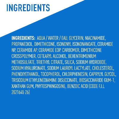 Picture of CeraVe Ultra-Light Moisturizing Gel, Hydrating Gel Face Moisturizer For Men & For Women with Ceramides, Niacinamide, Hyaluronic Acid, Fragrance Free, Oil-Free, Mattifying Moisturizer, 1.75 FL Oz