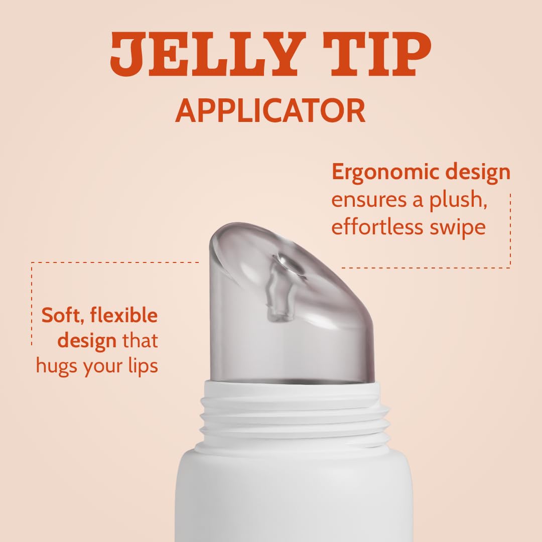 Picture of Chemist At Play Peach Tinted Lip Balm for Dry, Chapped & Pigmented Lips | Gives 24 hours moisturization | SPF 50 PA++++ | Has 2% Kojic Acid, Hyaluronic Acid, ceramides & Peptides | 10gms