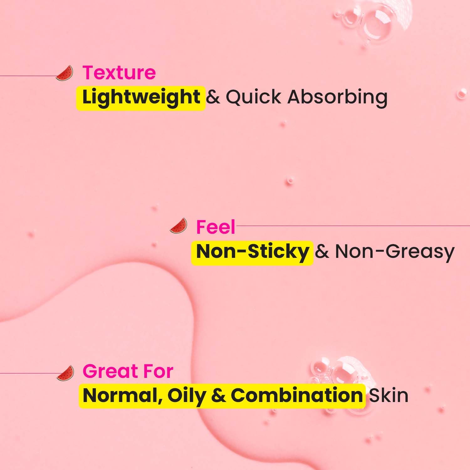 Picture of Dot & Key Watermelon 10% Glycolic Serum for Face Glowing, With KojicI | Targets Pigmentation & Dark Spots | Targets Dullness, Uneven Texture, Sebum & Excess Oil | Serum For Oily & Normal Skin | 30ml