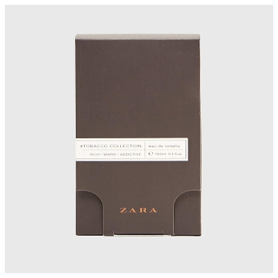 Picture of Zara Men’s #TOBACCO COLLECTION RICH/WARM/ADDICTIVE Eau De Toilette 3.4 fl.oz.