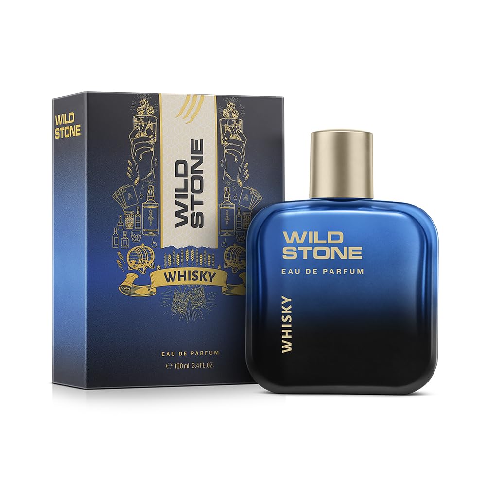 Picture of Wild Stone Whisky EDP Premium Perfume for Men, 100 Ml | Long-lasting Eau De Parfum | Captivating Fragrances | Luxury Perfume for Men | Perfect Gift For Men