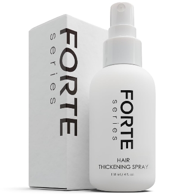 Picture of Hair Thickening Spray by Forte Series | Men's Hair Volume Spray | Hair Volumizer with Biotin Peptide Complex | Pre-Styler Hair Thickener, Volumizer, and Spray Texture Pump, (4 oz)