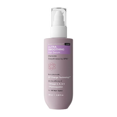 Picture of Bare Anatomy Ultra Smoothing Hair Serum For Dry & Frizzy Hair | Restores Smoothness & Texture | Powered By Carbohydrate Complex & Niacinamide | For Women & Men | SLS & Paraben Free | Vegan | 100ml