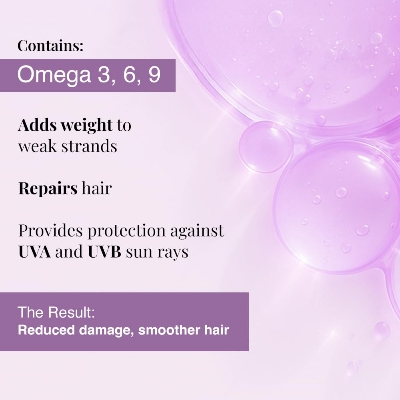 Picture of Bare Anatomy Ultra Smoothing Hair Serum For Dry & Frizzy Hair | Restores Smoothness & Texture | Powered By Carbohydrate Complex & Niacinamide | For Women & Men | SLS & Paraben Free | Vegan | 100ml