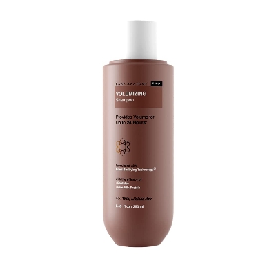 Picture of Bare Anatomy Volumizing Shampoo, Voluminous Hair Upto 24 Hours, Powered By Peptides & Rich Milk Protein, Strong & Bouncy Hair, Volume Shampoo For Thin & Flat Hair For Unisex, 250ml
