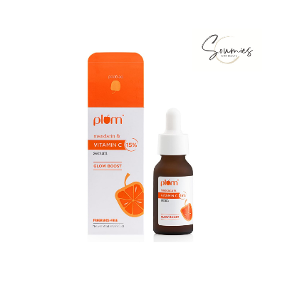 Picture of উজ্জ্বল ত্বকের জন্য ম্যান্ডারিনের সাথে প্লুম 15% ভিটামিন সি ফেস সিরাম-20 ml
