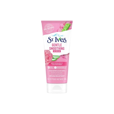Picture of St. Ives Gentle Smoothing Rose Water and Aloe Vera Scrub 170g