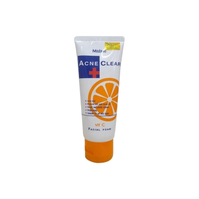 Picture of Mistine Acne Clear Facial Foam Vitamin C Face Wash 85g