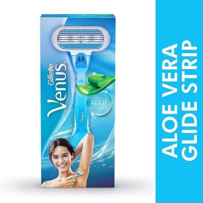 Picture of Razor - Venus Hair Removal Razor for Women with Aloe Vera - Single Piece Razor