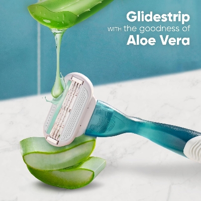 Picture of Razor - Venus Hair Removal Razor for Women with Aloe Vera - Single Piece Razor