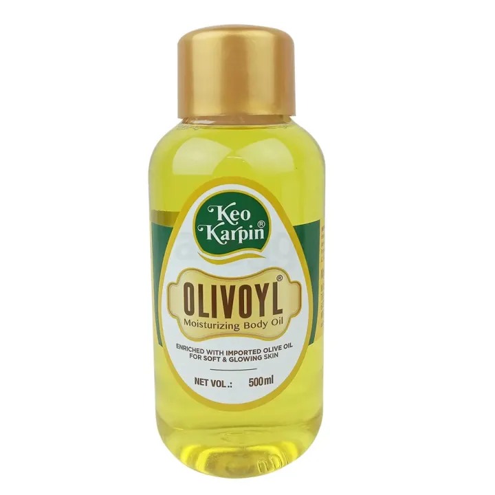 Picture of Keo Karpin Olivoyl | Non-Sticky Olive Oil, Provides All Day Long Moisturisation, Gives Soft, Supple And Shiny Skin | 500 ml |