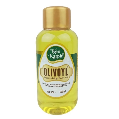 Picture of Keo Karpin Olivoyl | Non-Sticky Olive Oil, Provides All Day Long Moisturisation, Gives Soft, Supple And Shiny Skin | 500 ml |