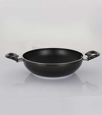 Picture of Test Product - Topper Non-Stick Glamour Karai with Lid (Ash) -30 CM 