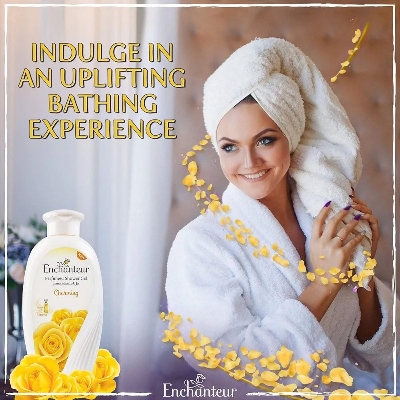 Picture of International Malaysian Product Enchanteur perfumed Shower Gel With Roses,muguet & Citrus Usesd For Male /female...550 Ml
