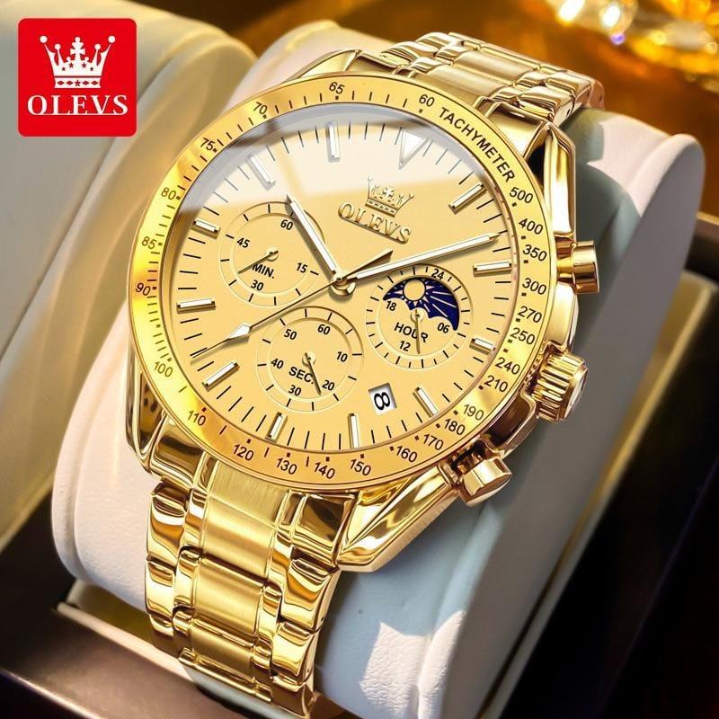 Picture of Butter Fly Lock OLEVS Watch for men