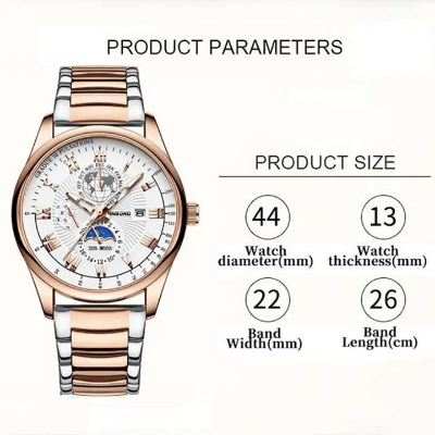 Picture of BINBOND B3982 New Style Silver Men