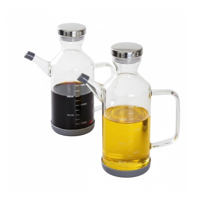 Picture of Glass Oil Pot & Steel Lid