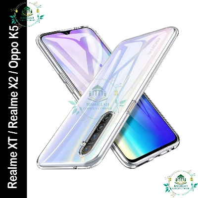 Picture of For Realme XT / Realme X2 / Oppo K5 Shockproof Bumper Case with Clear Soft TPU Protective Phone Cover for Realme X2 /Realme XT