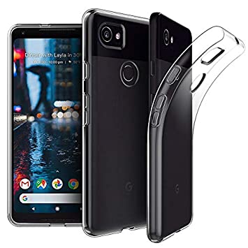 Picture of For Pixel 2XL Transparent Cover TPU Back Case