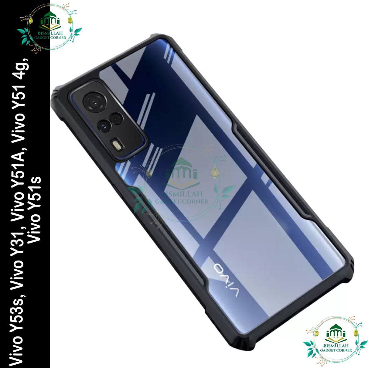 Picture of Premium Liquid Silicone Phone case for Vivo Y53s, Vivo Y31, Vivo Y51A, Vivo Y51 4g, Vivo Y51s Liquid Silicon Mobile Back Case Soft Silicone Phone Cover - মোবাইল ফোন - Phoneo