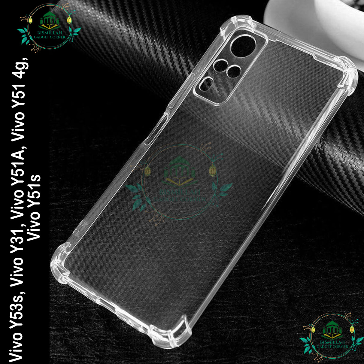 Picture of Premium Liquid Silicone Phone case for Vivo Y53s, Vivo Y31, Vivo Y51A, Vivo Y51 4g, Vivo Y51s Liquid Silicon Mobile Back Case Soft Silicone Phone Cover - মোবাইল ফোন - Phoneo