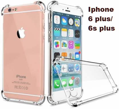 Picture of For Apple iPhone 6 Plus / 6s Plus Premium Silicone Case Crystal Clear Soft TPU Ultra-Thin Transparent Flexible Protective Mobile Phone Back Cover