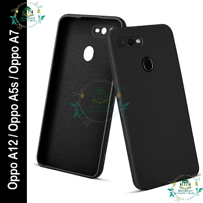 Picture of Oppo A12 / Oppo A5s / Oppo A7 / Oppo F9 / Oppo F9 Pro  Stylish Soft Bake Cover  Luxury Silicone Phone Case - Phone   Phone - Camera