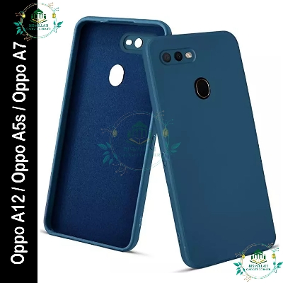 Picture of Oppo A12 / Oppo A5s / Oppo A7 / Oppo F9 / Oppo F9 Pro  Stylish Soft Bake Cover  Luxury Silicone Phone Case - Phone   Phone - Camera