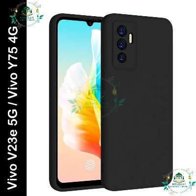 Picture of Phone case for Vivo V23e 5G / Vivo Y75 4G Liquid Silicon Mobile Back Case Soft Silicone Phone Cover