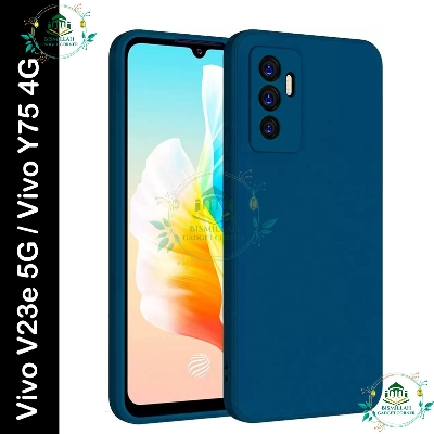 Picture of Phone case for Vivo V23e 5G / Vivo Y75 4G Liquid Silicon Mobile Back Case Soft Silicone Phone Cover