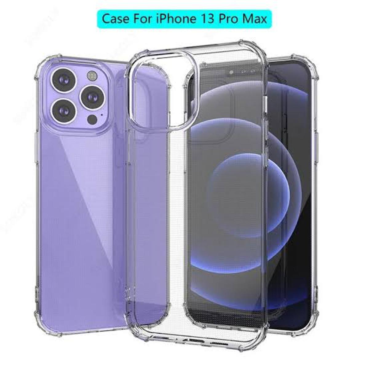 Picture of for iphone -13 PRO MAX || 6.7'' inch soft transparent TPU back case with camera protection