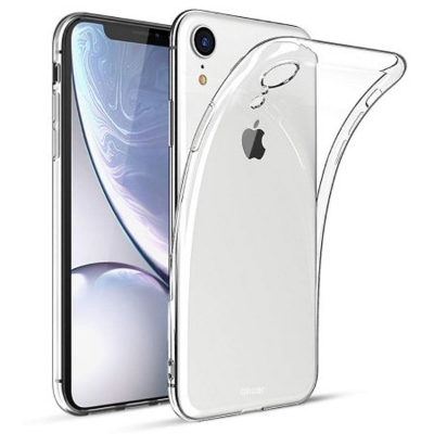 Picture of For iPhone XR Premium Silicone Case Crystal Clear Soft TPU Ultra-Thin Transparent Flexible Protective Mobile Phone Back Cover