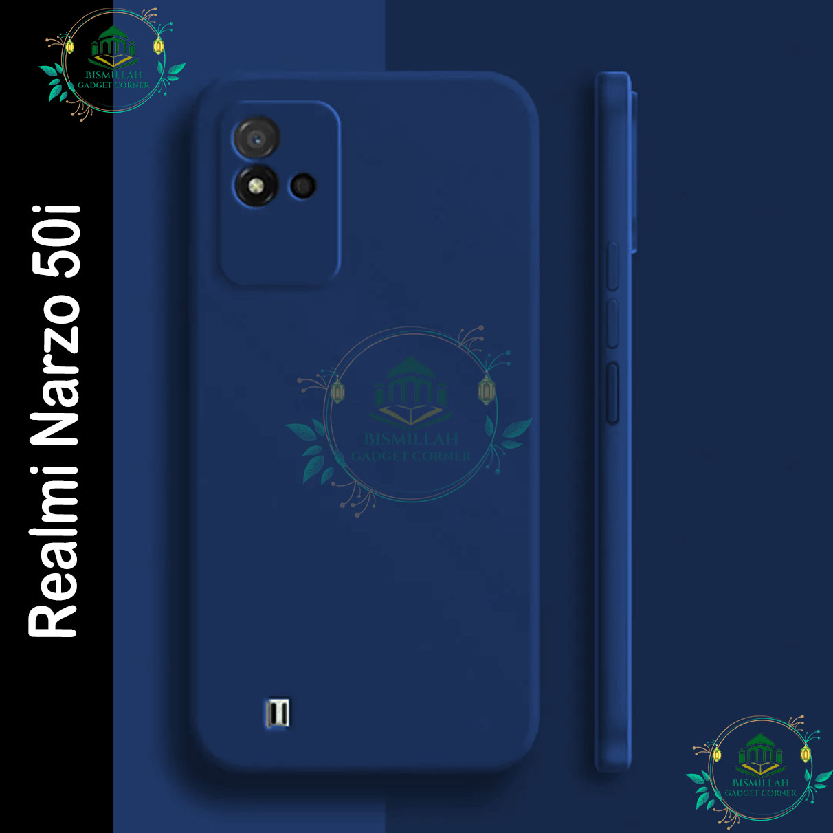 Picture of For Realme Narzo 50i silicon Mobile Back cover/cases